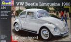 Revell 1:24 VW Beetle Limousine 1968- NR 7083 Volkswagen, Hobby en Vrije tijd, Modelbouw | Auto's en Voertuigen, Nieuw, Revell