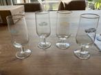 4 bierglazen van Daf met Daffodil embleem, Verzamelen, Ophalen, Zo goed als nieuw, Bierglas