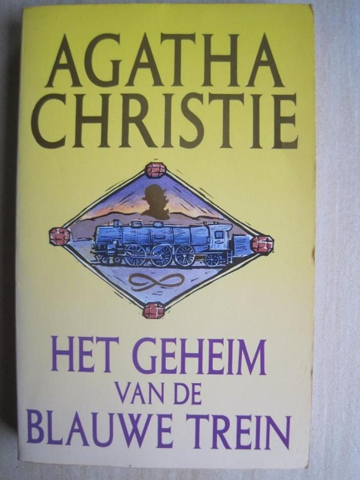 345 - Het geheim van de blauwe trein - Agatha Christie, Boeken, Detectives, Zo goed als nieuw, Verzenden