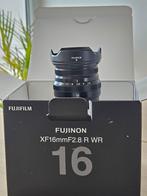 Fujifilm Fujinon XF 16mm F 2.8 R WR, Ophalen of Verzenden, Zo goed als nieuw, Standaardlens