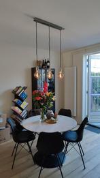 Marmeren Eettafel - Rond - 110cm, Huis en Inrichting, Tafels | Eettafels, Ophalen, Overige materialen, Rond, Zo goed als nieuw