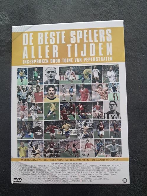 269, Dvd Verzameling: De Beste Spelers Aller Tijden 10 Dvd, Cd's en Dvd's, Dvd's | Sport en Fitness, Zo goed als nieuw, Voetbal
