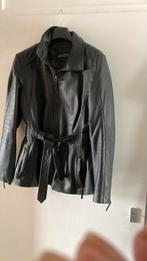 Leren jas 46, Ophalen of Verzenden, Zo goed als nieuw, Maat 46/48 (XL) of groter, Zwart