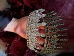 Bijzondere kroon voor trouwjurk, Overige merken, Zo goed als nieuw, 1 bedel, Met strass