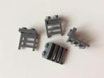 Lego 4 laddertjes 1 1/2 x 2x2 donker grijs, Ophalen of Verzenden, Nieuw, Losse stenen, Lego
