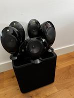 KEF KHT2005.2 Surround sound system met actieve subwoofer, Audio, Tv en Foto, Luidsprekers, Zo goed als nieuw, 60 tot 120 watt