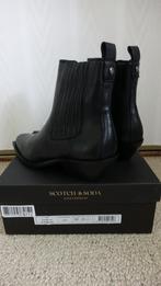 nieuwe korte SCOTCH EN SODA laarsjes, Verzenden, Zwart, Lage of Enkellaarzen, Nieuw