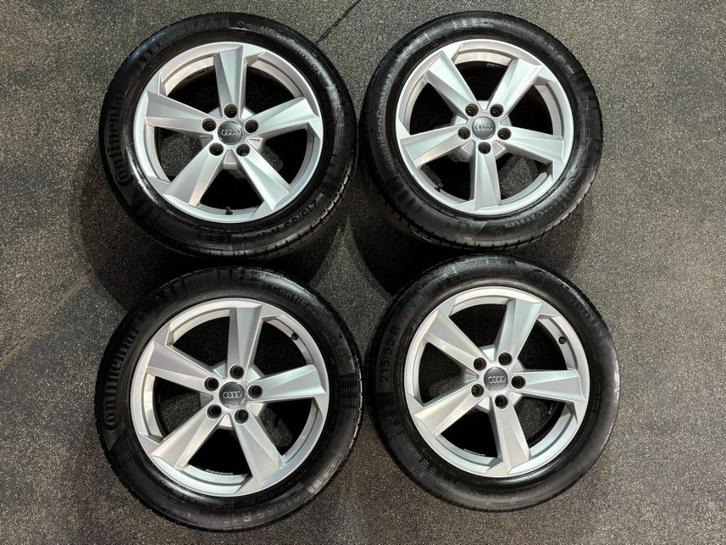 Zomerset 17 inch Audi Q2 / Audi A3 met Continental-banden, Auto-onderdelen, Banden en Velgen, Velg(en), Zomerbanden, 17 inch, 215 mm