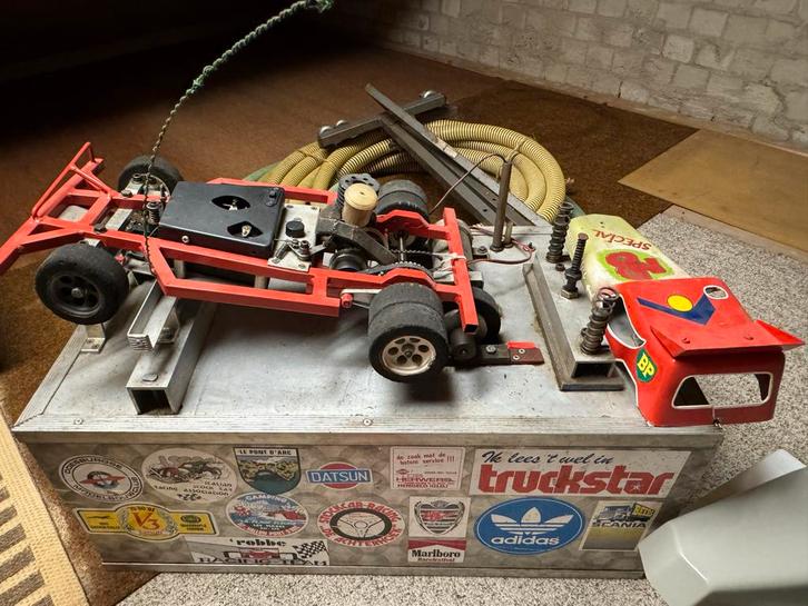 Stockar 3,27cc RC Auto met Startkist, Hobby en Vrije tijd, Modelbouw | Auto's en Voertuigen, Gebruikt, Auto, Groter dan 1:32, Overige merken