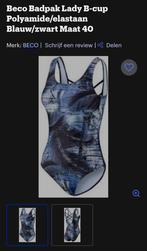 Badpak, maat 40, NIEUW, BECO, Zwart, Badpak, Ophalen of Verzenden, Nieuw