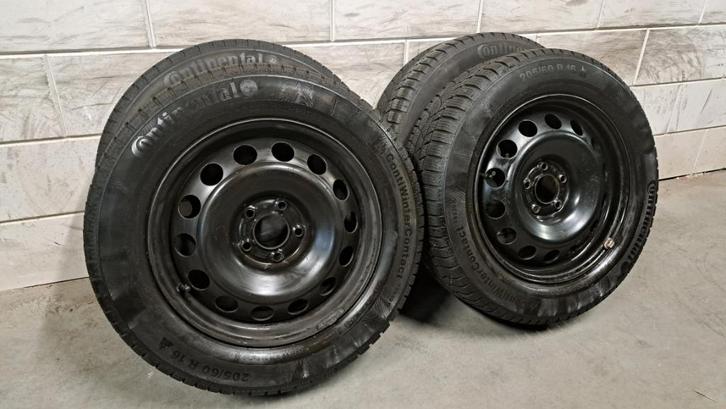 Winterbanden C4 Picasso Berlingo Partner Proace 205/60/16, Auto-onderdelen, Banden en Velgen, Banden en Velgen, Winterbanden, 16 inch