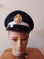 Pet met insigne, Ophalen of Verzenden, Overige soorten, Overige gebieden, Helm of Baret