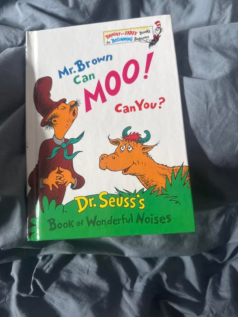 Mr. Brown Can Moo! - Dr. Seuss, Ophalen of Verzenden, Gelezen, Uitklap-, Voel- of Ontdekboek, 2 tot 3 jaar