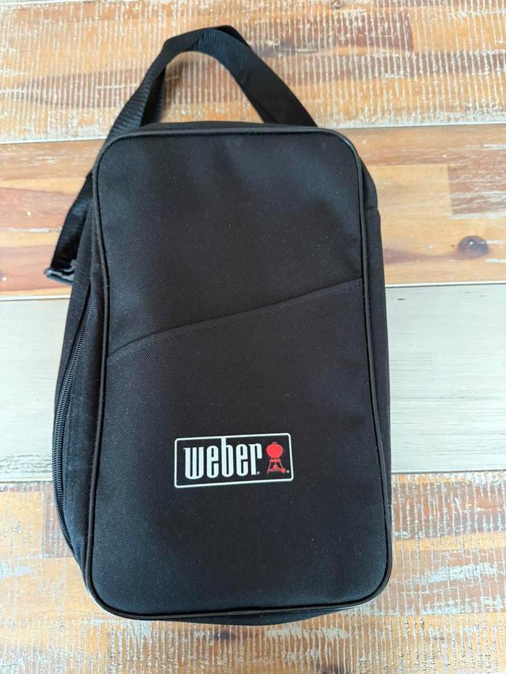 Weber Picknickset 2 personen - zwart, Hobby en Vrije tijd, Picknickmanden, Nieuw, Ophalen of Verzenden