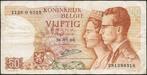 Belgie 50 francs uit 1966, Postzegels en Munten, Bankbiljetten | België, Verzenden, Los biljet