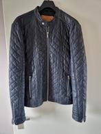T.K. zeer mooie Goosecraft leren jack, Ophalen of Verzenden, Zo goed als nieuw, Maat 56/58 (XL), Blauw