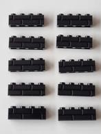 10 nieuwe lego metselstenen 1x4 15533 zwart / black, Ophalen of Verzenden, Nieuw, Losse stenen, Lego