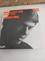 Jaques Brel , mijn vlakke land, Cd's en Dvd's, Vinyl Singles, Ophalen of Verzenden, Zo goed als nieuw, Nederlandstalig