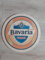 Biermerk Bavaria groot biervilt van 32 cm doorsnede, Ophalen of Verzenden, Zo goed als nieuw, Reclamebord, Plaat of Schild, Bavaria