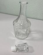 Heldere kristallen karaf met stop / dop, antiek kristal 30cm, Antiek en Kunst, Antiek | Glas en Kristal, Ophalen of Verzenden