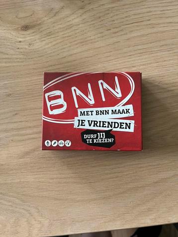  BNN Spel Met BNN maak je vrienden beschikbaar voor biedingen