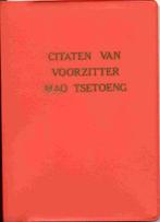 Citaten van Voorzitter Mao Tsetoeng (Rode boekje), Boeken, 20e eeuw of later, Ophalen of Verzenden, Zo goed als nieuw, Azië