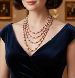 Twee parelsnoeren echte parels, Ophalen of Verzenden, Zo goed als nieuw