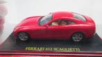 Ferrari 612 Scaglietti Rood in Vitrinebox 1:43, Ophalen of Verzenden, Nieuw, Auto, Overige merken