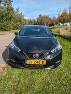Nissan Micra 1.0 Ig-t 100pk 2019 Zwart, Auto's, 15 km/l, Zwart, Origineel Nederlands, 48 €/maand