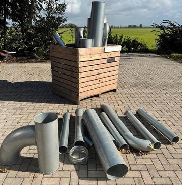 Partij spiro buizen afzuiging beschikbaar voor biedingen