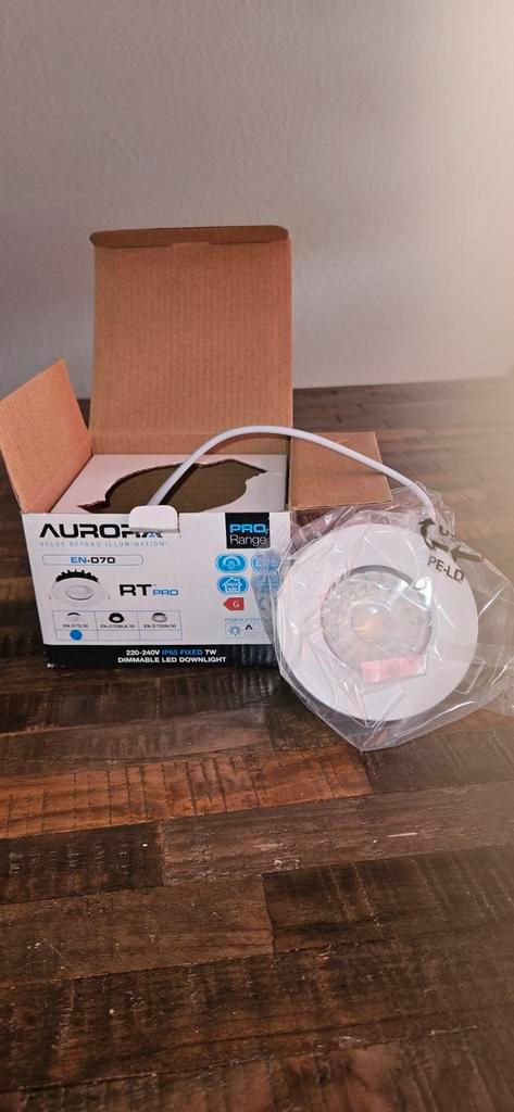 Aurora Pro Range EN-D7D Inbouwspot Nieuw, Huis en Inrichting, Lampen | Plafondlampen, Nieuw, Kunststof, Metaal, Ophalen of Verzenden