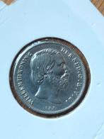 1/2 gulden 1858 Willem 3 mooie kwaliteit, Ophalen of Verzenden, Koning Willem III, 1 gulden