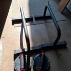 Paralettes calisthenics + push-up steunen, Sport en Fitness, Fitnessmaterialen, Ophalen, Zo goed als nieuw, Push-up steun