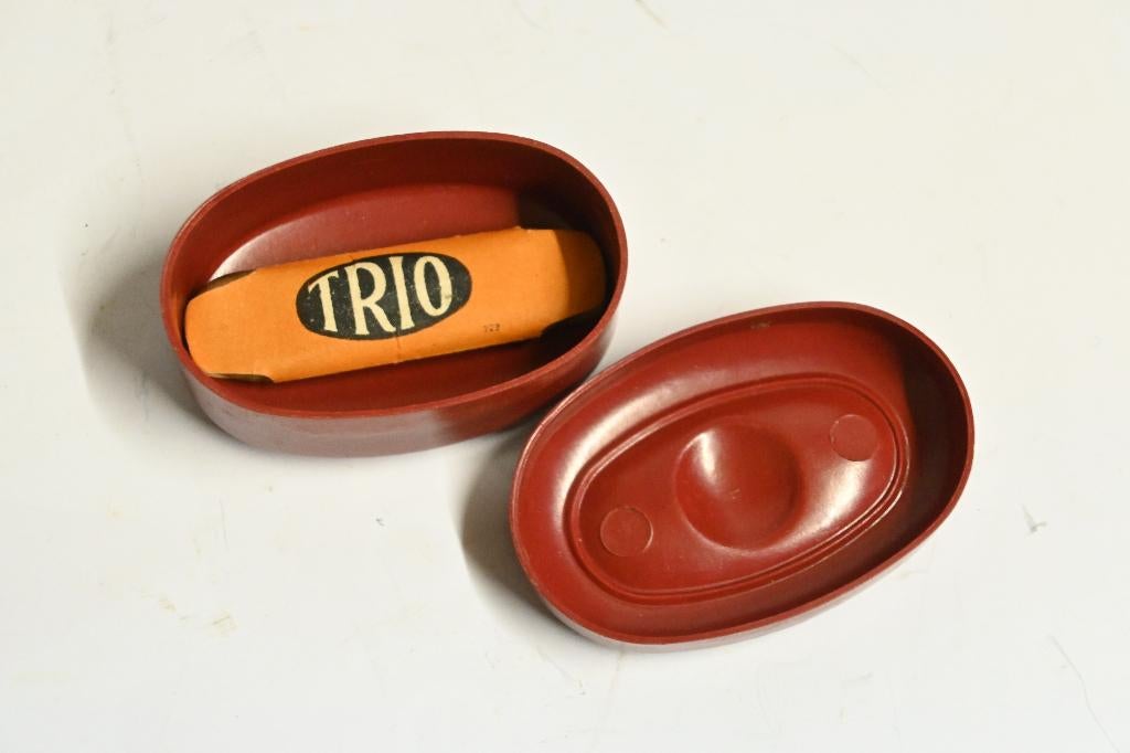 Guthmann's cosmos seife bakeliet trio condoom vintage zeep, Verzamelen, Militaria | Tweede Wereldoorlog, Landmacht, Overige typen