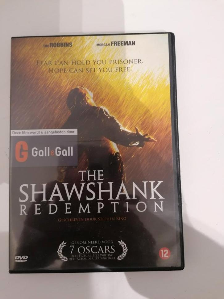The Shawshank Redemption DVD, Cd's en Dvd's, Dvd's | Drama, Zo goed als nieuw, Vanaf 12 jaar, Ophalen of Verzenden