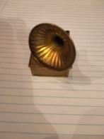 Miniatuur Grammofoon voor Letterbak, Ophalen of Verzenden