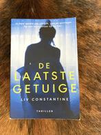 De laatste getuige - thriller - als NIEUW  , Ophalen of Verzenden, Zo goed als nieuw, Liv Constantine, Amerika