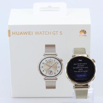 Huawei Watch GT 5 41MM Gold Nette staat beschikbaar voor biedingen