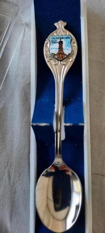 theelepel valkenburg wilhelmina toren in doosje beschikbaar voor biedingen