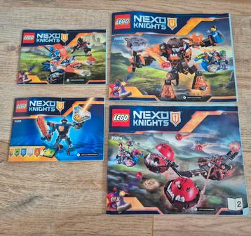 Lego Nexo Knights Set - Meerdere Sets en losse onderdelen beschikbaar voor biedingen