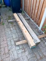 2 Douglas palen / balken, Ophalen, Gebruikt, 180 tot 250 cm, Balken