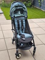 In NETTE STAAT Babyzen met opbergtas  YOYO² buggy aqua zwart, Ophalen, Zo goed als nieuw, Verstelbare rugleuning