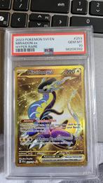 Miraidon Ex 253 Scarlet & Violet PSA 10, Ophalen, Nieuw, Losse kaart, Foil