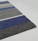 Brinker Kjul Blue 240x340 cm laatste van €1398-, voor €399-,, Crème, Kortpolig wol geknoopt, Brinker Carpets, Ophalen of Verzenden