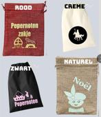 Pepernoten zakjes met naam, Diversen, Sinterklaas, Ophalen of Verzenden, Nieuw