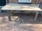 Te koop tuintafel 200x100 natuursteen, Tuin en Terras, Tuintafels, Ophalen, Gebruikt