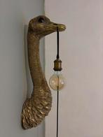 Wandlamp Struisvogel Franz Josef, goud, Ophalen of Verzenden, Zo goed als nieuw