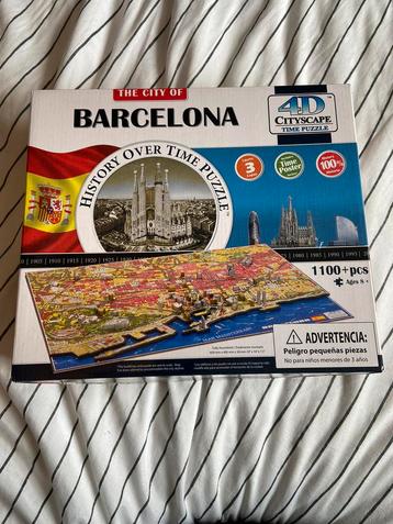 4D puzzel Barcelona 