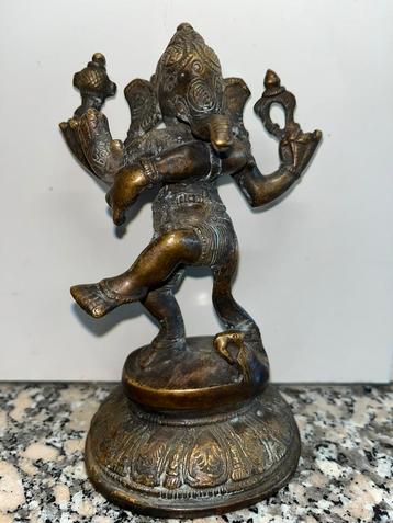 Bronzen Ganesha beeld beschikbaar voor biedingen