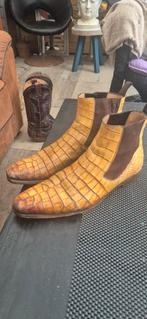 Echt leren krokodillen schoenen maat 43, Kleding | Heren, Schoenen, Boots, Ophalen of Verzenden, Gedragen, Bruin